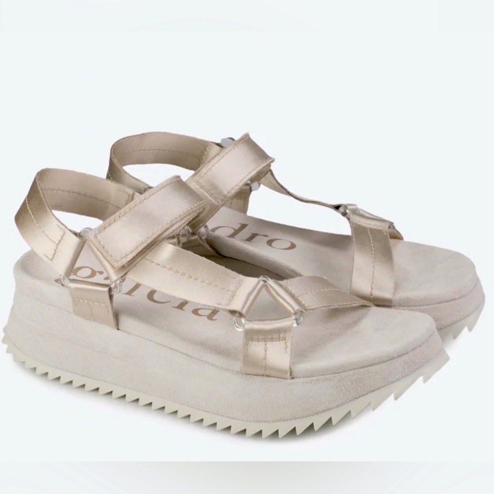Pedro Garcia mar satin sandal